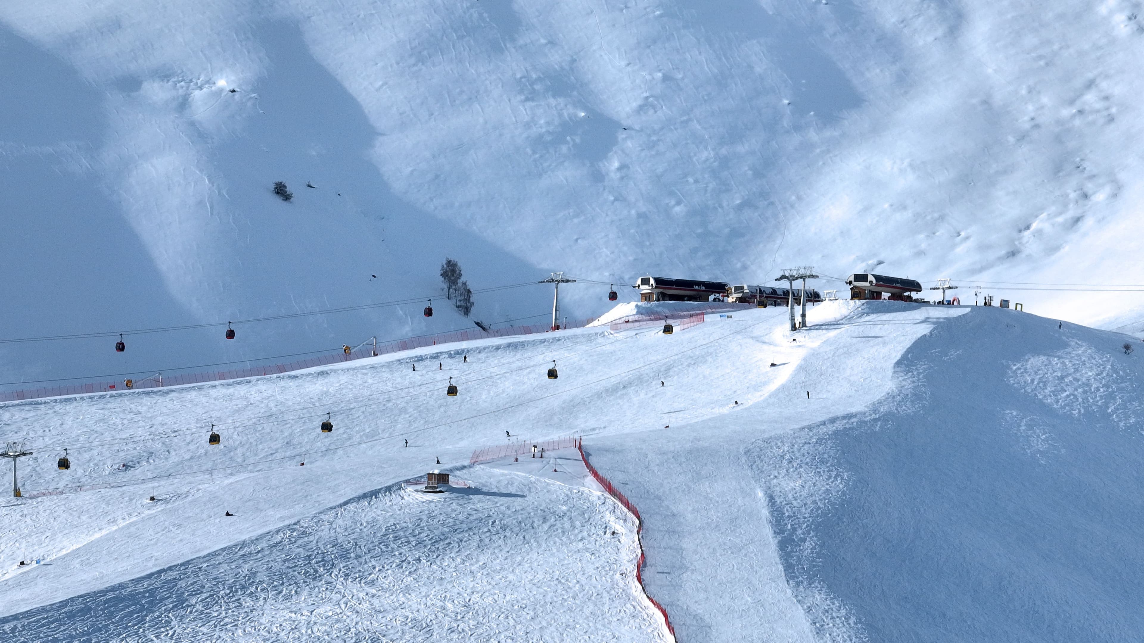 The Village in the Snow