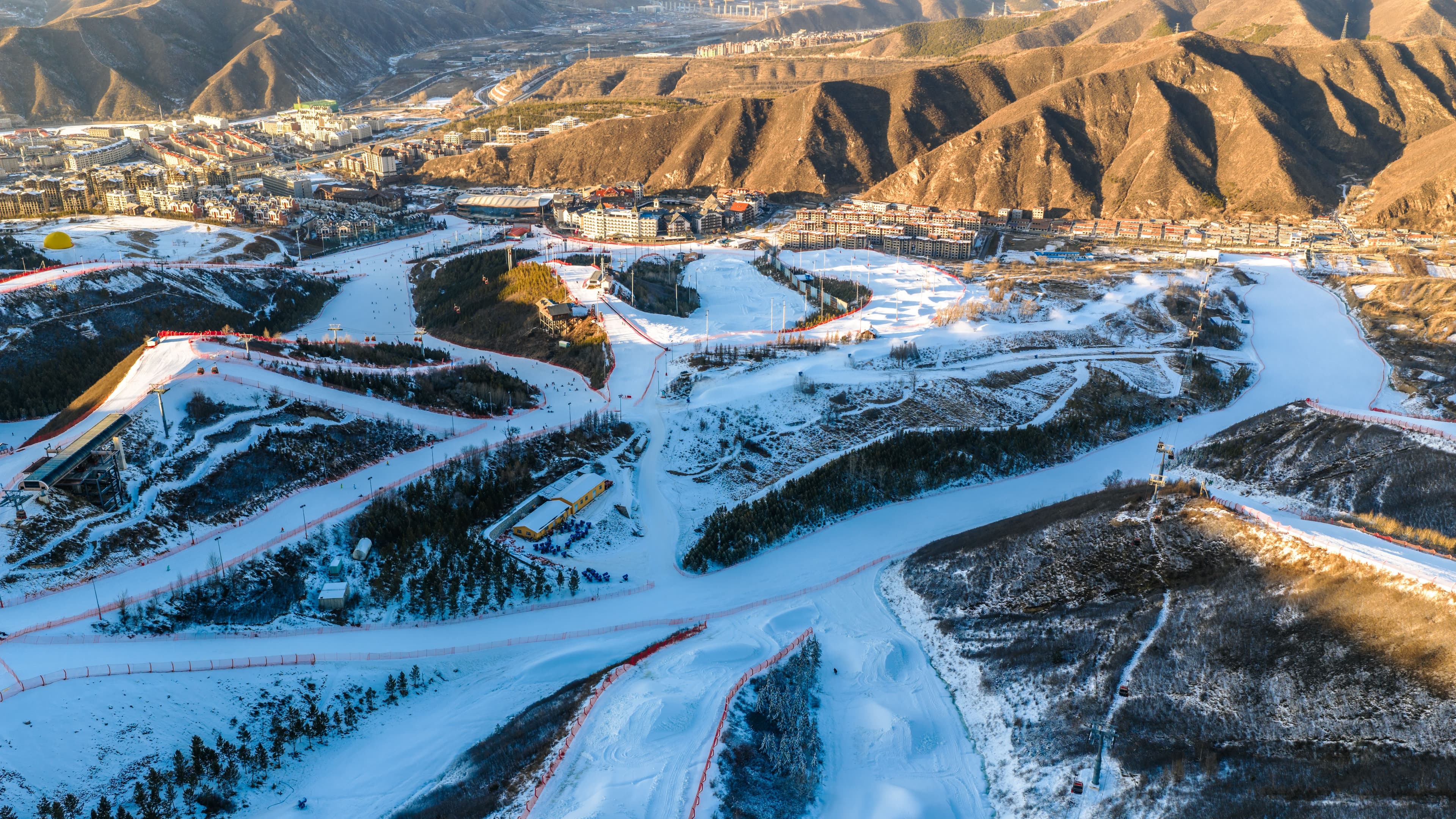 Change skiing site — 4