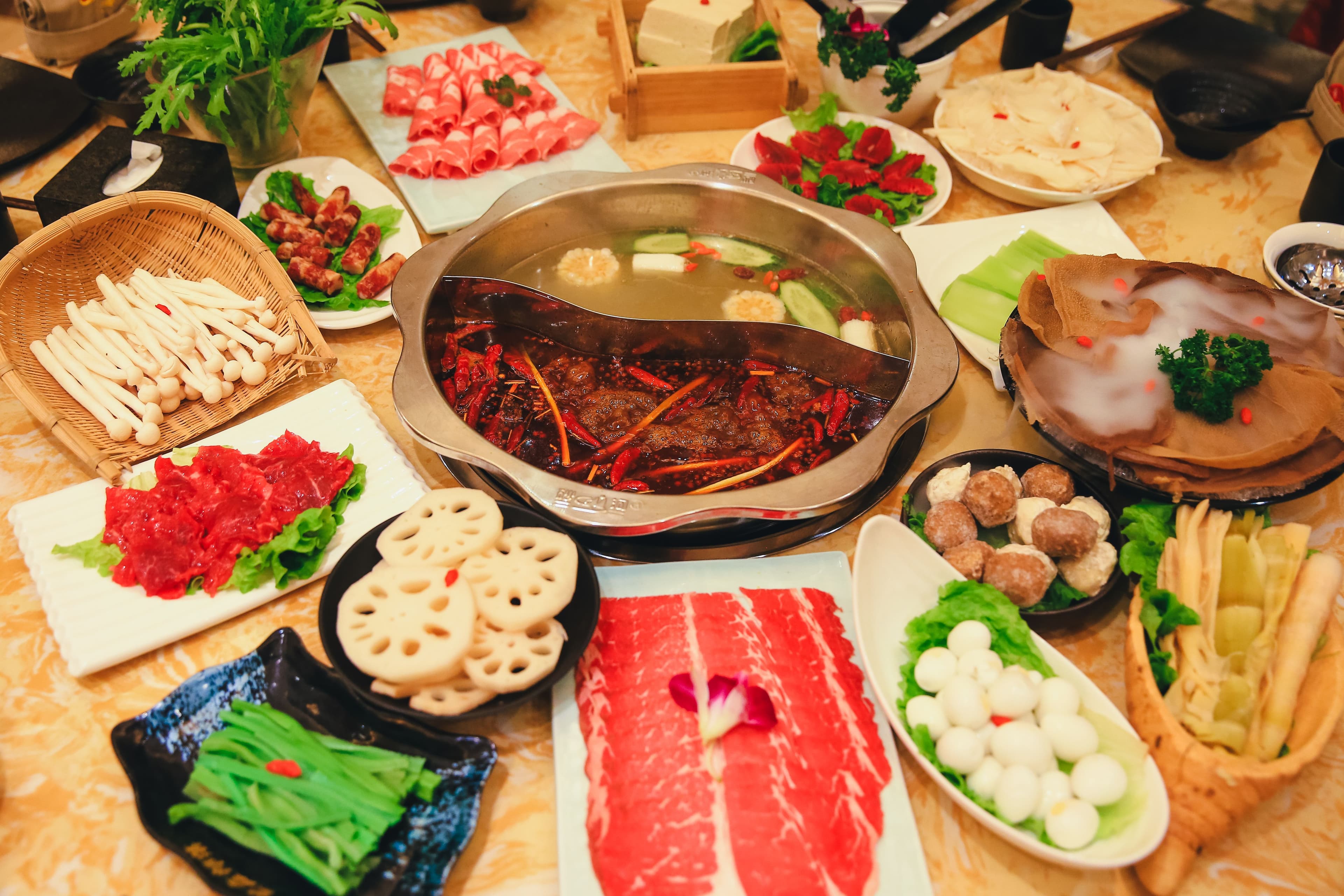 Wide variety of dining options are available